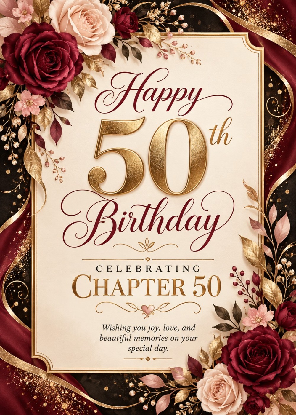 Custom birthday card
