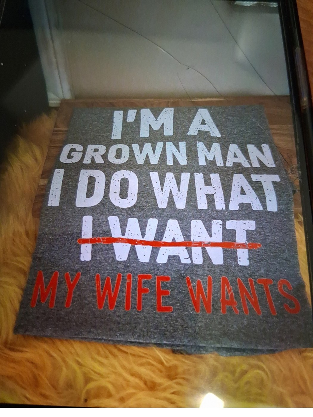 Custom statement doormat